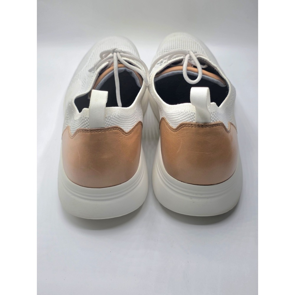 Johnston & Murphy Amherst 2.0 25-8540 Sneakers Men White Plain Toe Sz 16m-L22 - Picture 2 of 5
